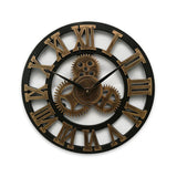 Horloge murale chiffre romain industrielle style vintage Maison Viva