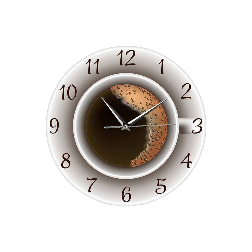 Horloge murale tasse de café design 30 cm Maison Viva