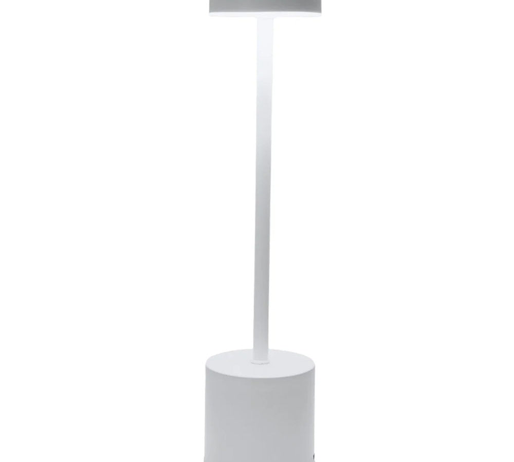 Lampe de chevet metal design blanc Maison Viva