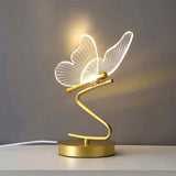 Lampe de chevet papillon LED design avec fil