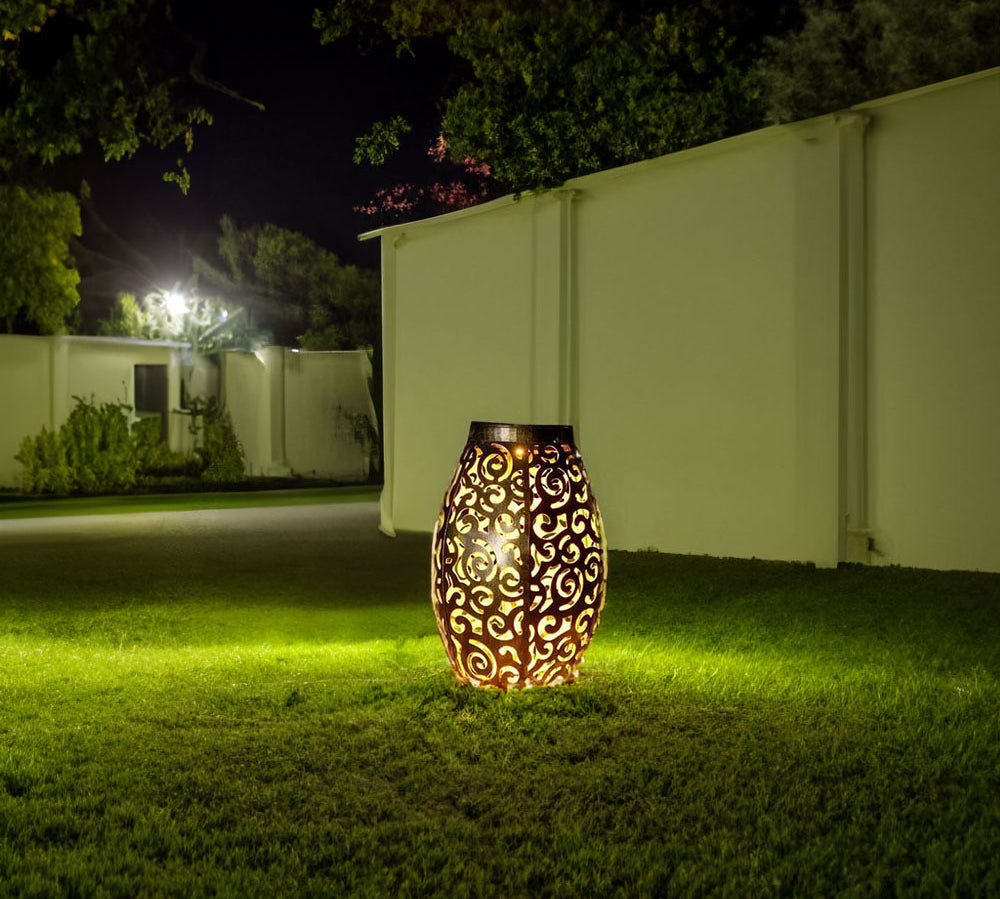 Lanterne solaire exterieur jardin LED Maison Viva