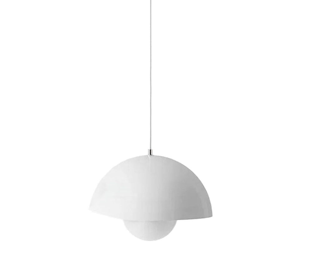 Suspension luminaire LED design nordique blanc Maison Viva