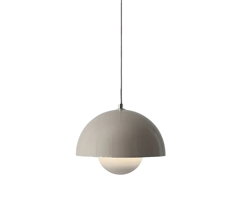 Suspension luminaire LED design nordique gris Maison Viva