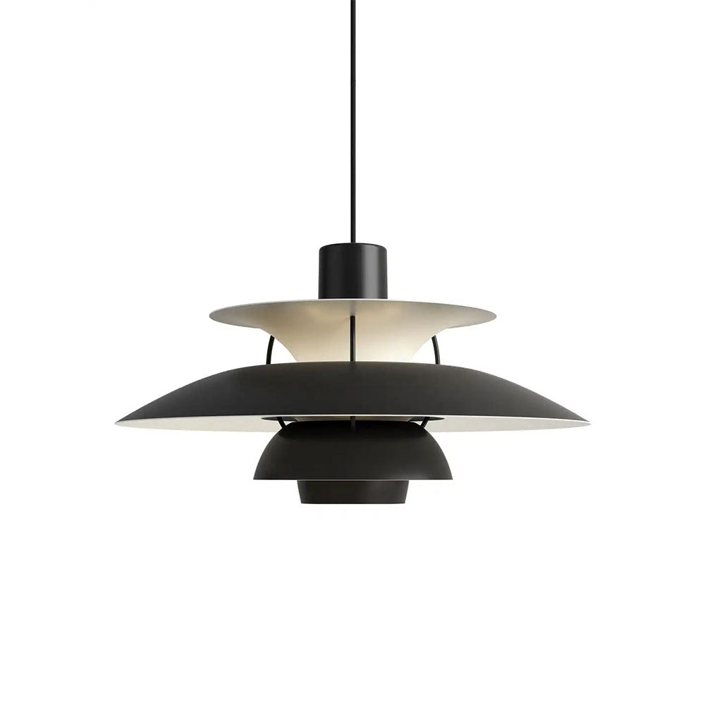 Lustre suspension luminaire design nordique minimaliste noir Maison Viva