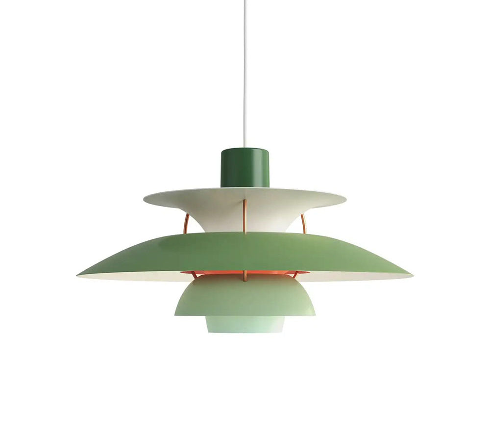 Lustre suspension luminaire design nordique minimaliste vert Maison Viva
