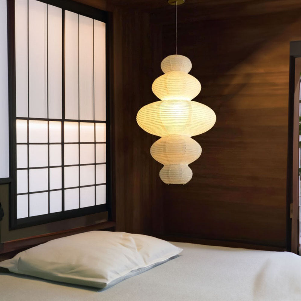Suspension luminaire japonais design Maison Viva