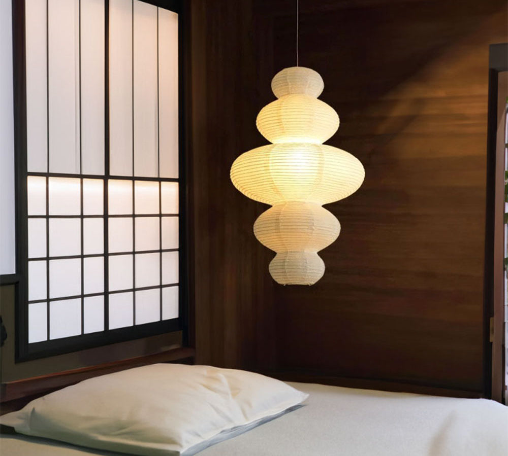 Suspension luminaire japonais design Maison Viva